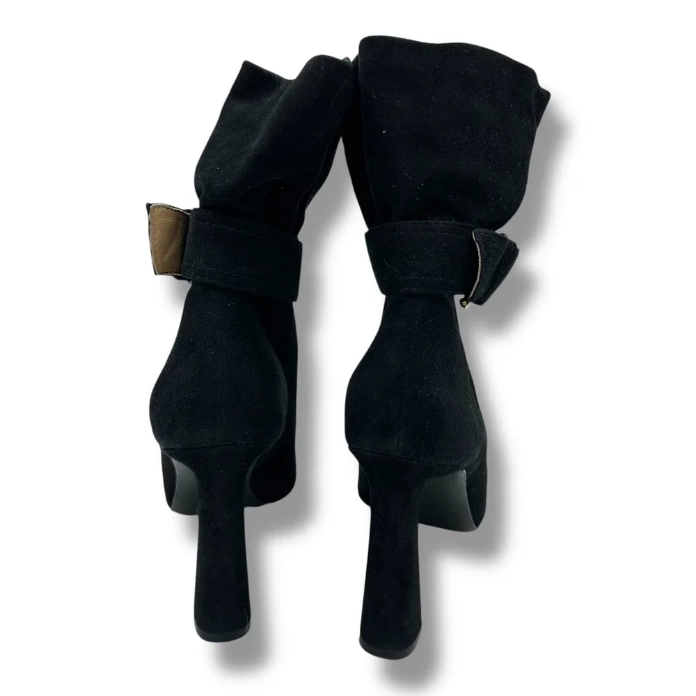 Joie black suede